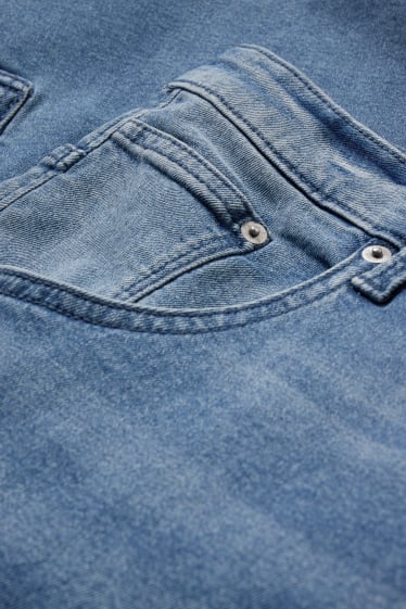 Uomo - Shorts di jeans cargo - LYCRA® - jeans blu