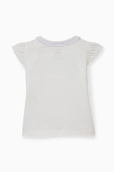 Baby Mädchen - Baby-Kurzarmshirt - weiß