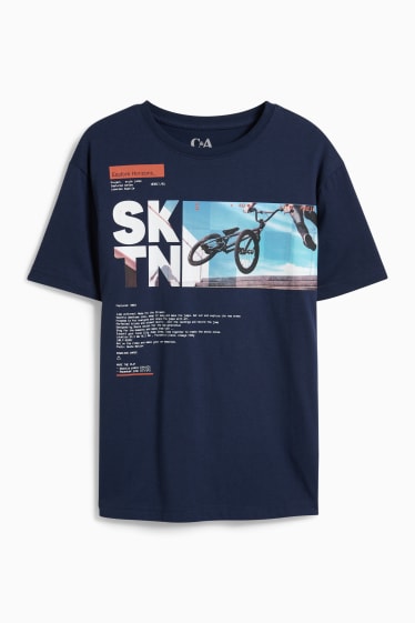 Kinderen - T-shirt - donkerblauw