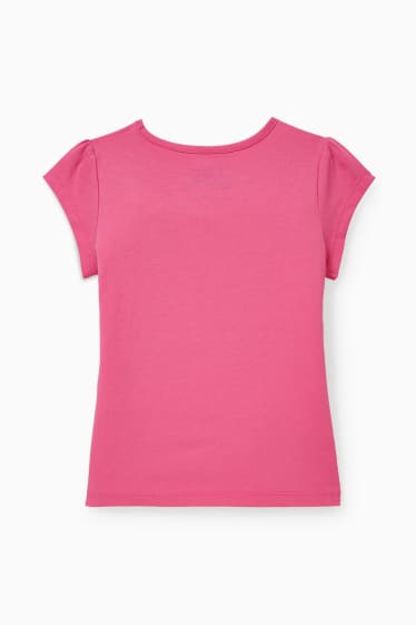 Kinderen - Troetelbeertjes - T-shirt - fuchsiarood