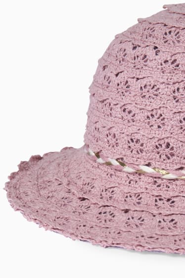 Bebés - Sombrero para bebé - rosa oscuro