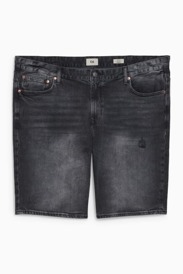 Uomo - Shorts di jeans - LYCRA® - jeans grigio
