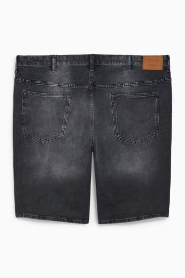 Heren - Korte spijkerbroek - LYCRA® - jeansgrijs