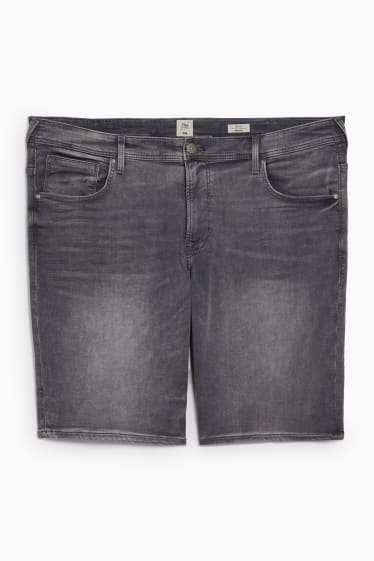 Hommes - Short en jean - Flex jog denim - jean gris