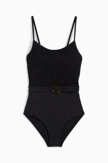 Femei - Costum de baie - vătuit - LYCRA® XTRA LIFE™ - negru