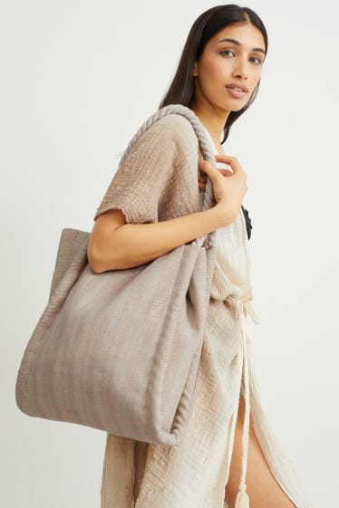 Women - Bag - beige