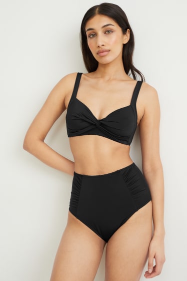 Mujer - Braguita de bikini - high waist - LYCRA® XTRA LIFE™ - negro