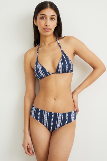 Femmes - Bas de bikini - mid waist - LYCRA® XTRA LIFE™ - bleu foncé