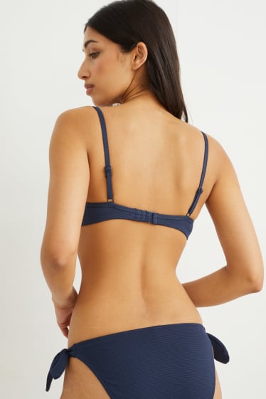 Damen - Bikini-Top mit Bügel - wattiert - LYCRA® XTRA LIFE™ - dunkelblau