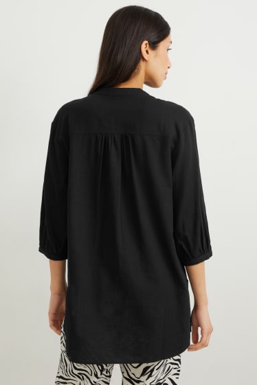 Damen - Bluse - schwarz