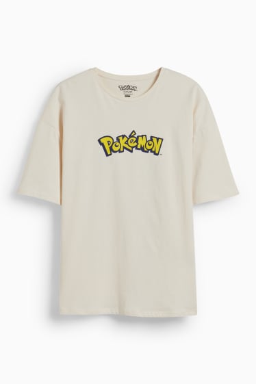 Home - Samarreta de màniga curta - Pokémon - beix
