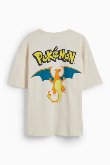 Hommes - T-shirt - Pokémon - beige