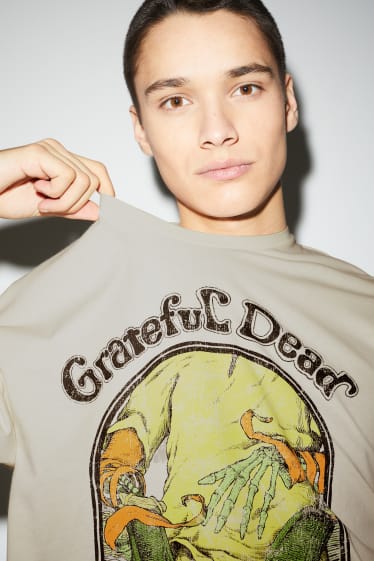 Herren - T-Shirt - Grateful Dead - beige