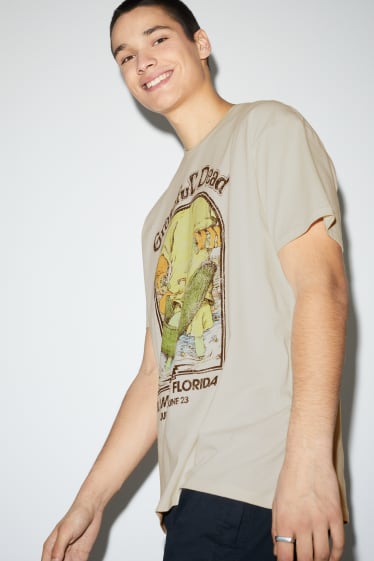 Uomo - T-shirt - Grateful Dead - beige