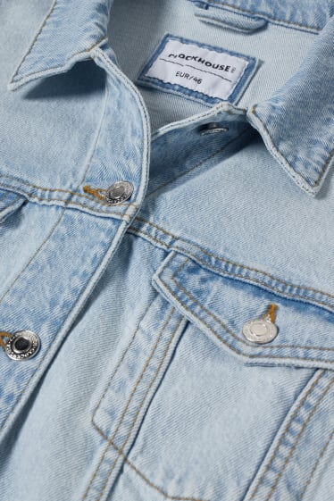 Ragazzi e giovani - CLOCKHOUSE - giacca di jeans - jeans azzurro