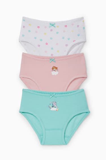 Enfants filles - Lot de 3 - Pat’ Patrouille - slips - rose