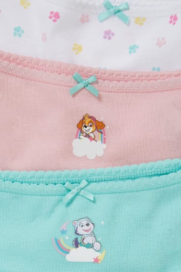 Enfants filles - Lot de 3 - Pat’ Patrouille - slips - rose