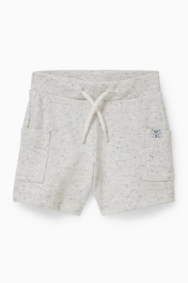 Bebés - Shorts para bebé - gris claro jaspeado