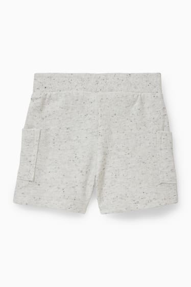 Bébés garçons - Short pour bébé - gris clair chiné