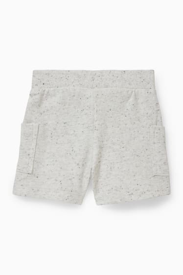 Bebés - Shorts para bebé - gris claro jaspeado