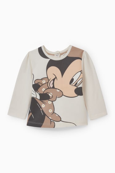 Bébés filles - Minnie Mouse - ensemble bébé - 2 pièces - blanc crème