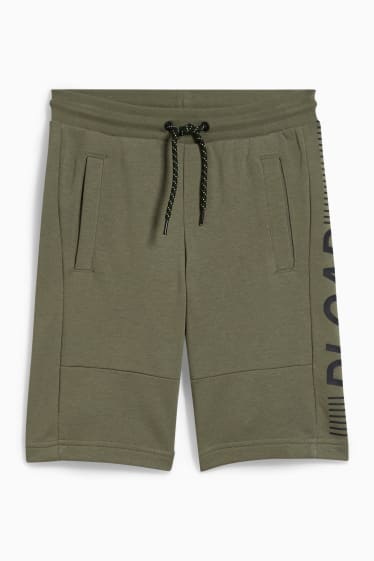 Nen - Pantalons curts de xandall - verd