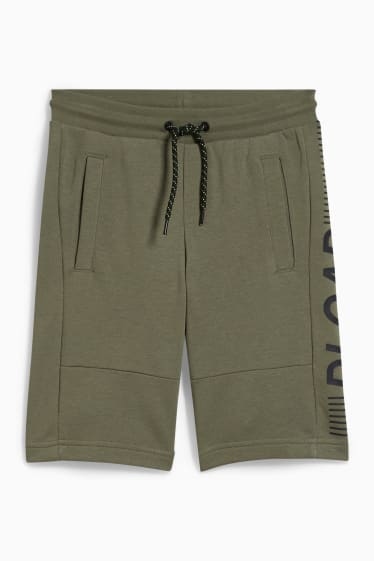 Nen/a - Pantalons curts de xandall - verd