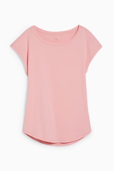 Damen - Basic-T-Shirt - pink