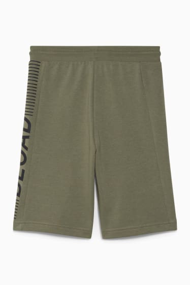 Nen/a - Pantalons curts de xandall - verd