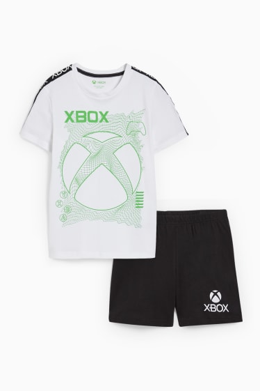 Enfants - Xbox - Pyjashort - 2 pièces - blanc