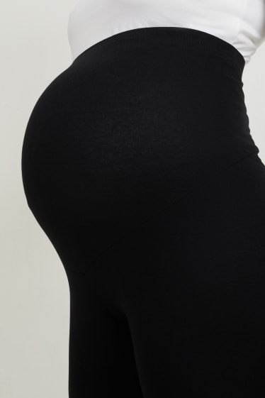 Femmes - Lot de 2 - leggings de grossesse - noir