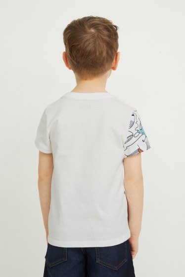 Dzieci - Wielopak, 2 szt. - koszulka z krótkim rękawem - biały