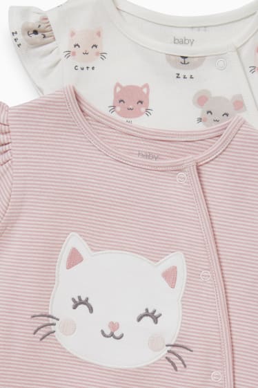 Nadons - Paquet de 2 - pijama per a nadó - rosa
