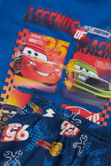 Children - Cars - short pyjamas - 2 piece - blue