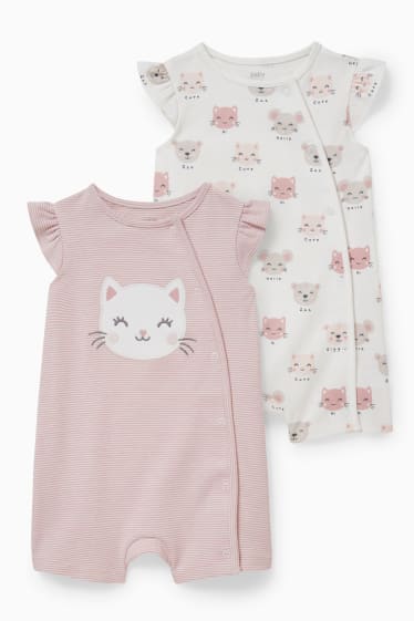 Nadons - Paquet de 2 - pijama per a nadó - rosa