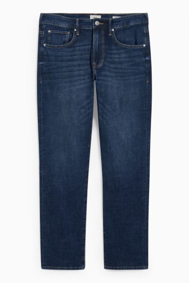 Heren - Straight jeans - jeansdonkerblauw