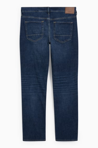 Herren - Straight Jeans - dunkeljeansblau