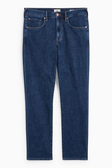 Hommes - Jean coupe droite - jean bleu