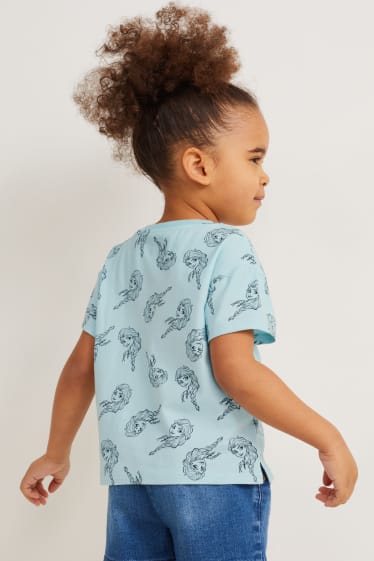 Children - Frozen - short sleeve T-shirt - light blue