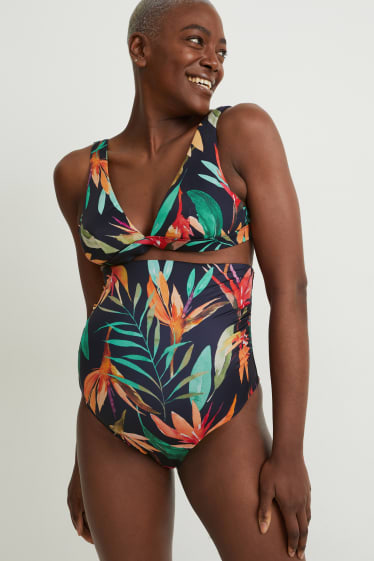 Femmes - Bas de bikini - high waist - LYCRA® XTRA LIFE™ - à motif - coloré