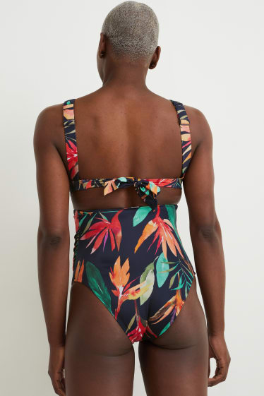 Kobiety - Dół od bikini - wysoki stan - LYCRA® XTRA LIFE™ - wzorzysty - kolorowy
