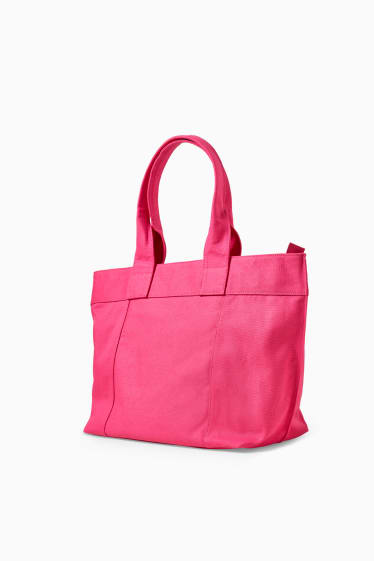 Dámské - Kabelka shopper - růžová