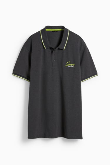 Home - Polo - gris fosc