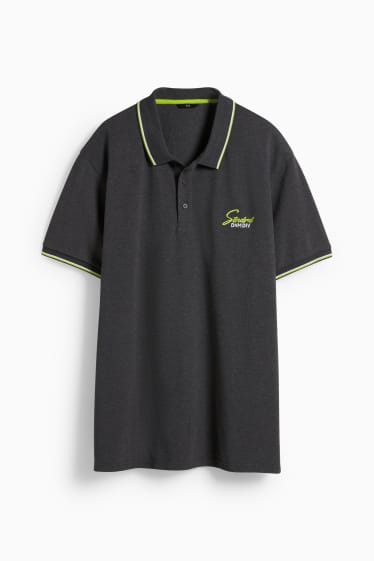 Men - Polo shirt - dark gray