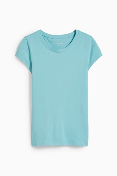 Damen - CLOCKHOUSE - Recover™ - T-Shirt - türkis