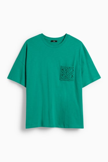 Damen - T-Shirt - grün