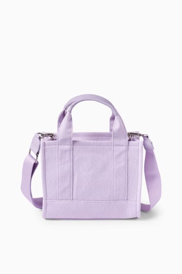 Donna - Borsa con spallaccio staccabile - viola chiaro