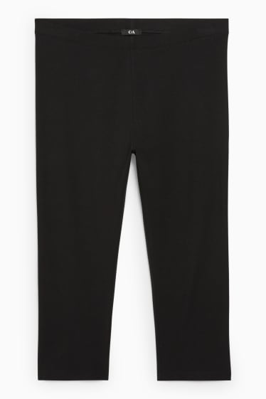 Dames - Capri-legging - zwart