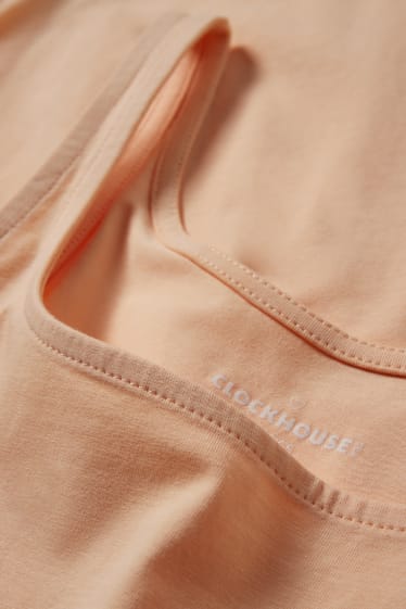 Damen - CLOCKHOUSE - Recover™ - Top - hellorange