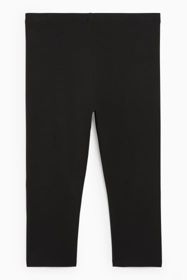 Women - Capri leggings - black